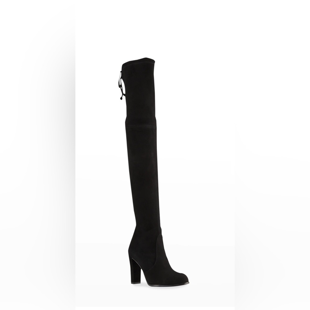 Stuart Weitzman
Highland Over-The-Knee Suede Boots. Size 7.5